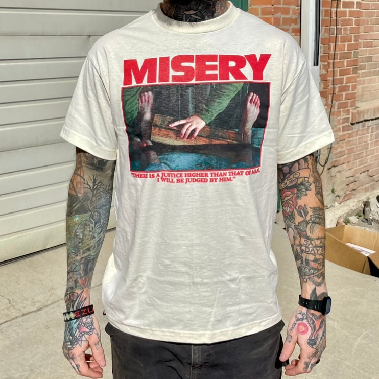 Misery Short Sleeve Model Front View