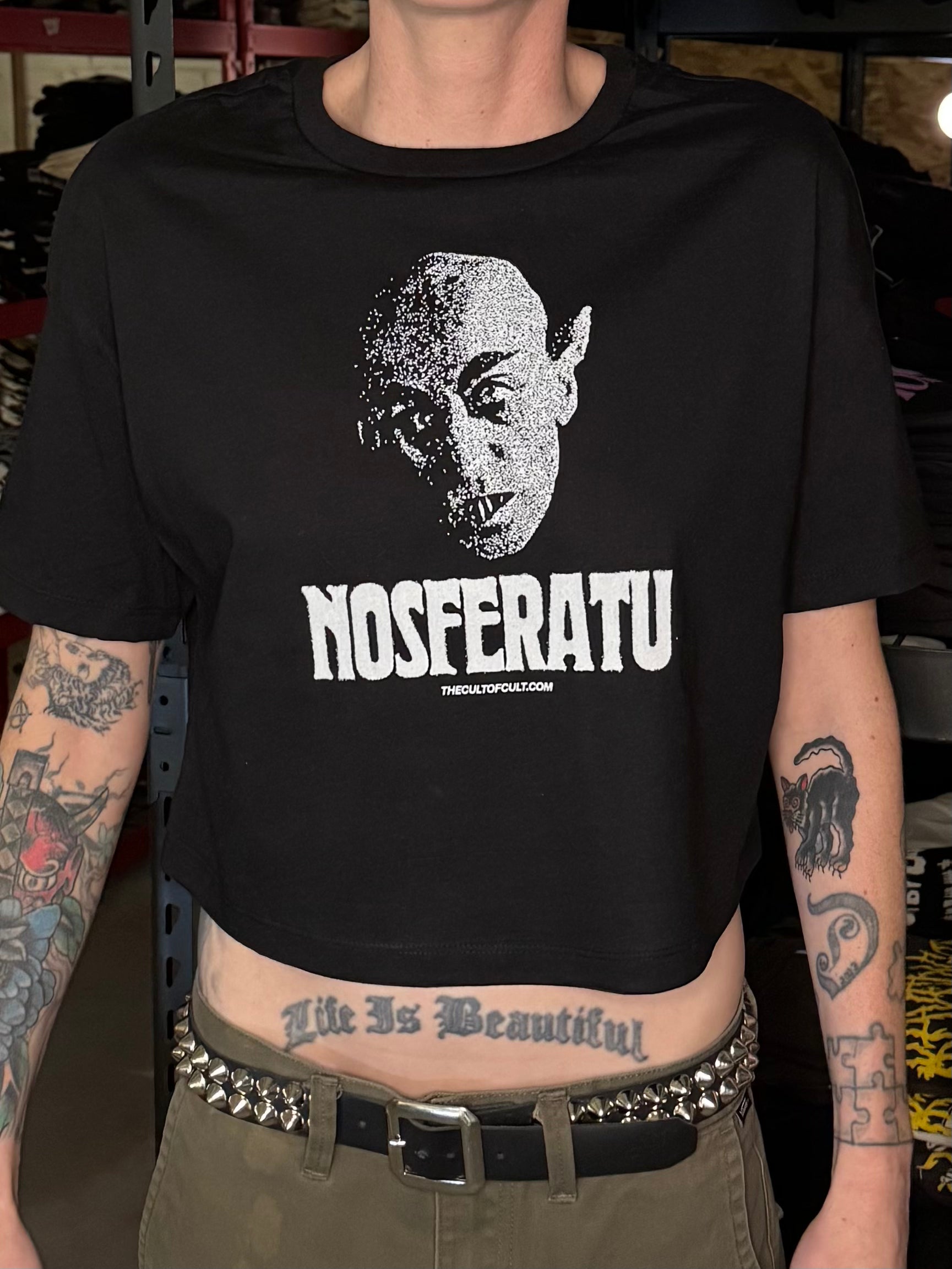 Nosferatu 1922 Count Orlok Crop Top