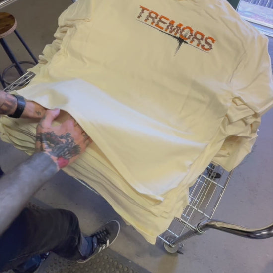 Tremors Graboid Short Sleeve Shirt Print Process Video