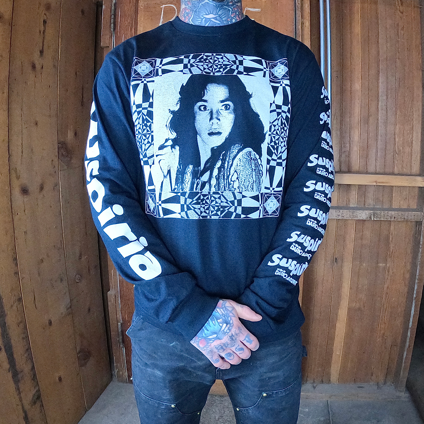 Suspiria Long Sleeve Model Front View