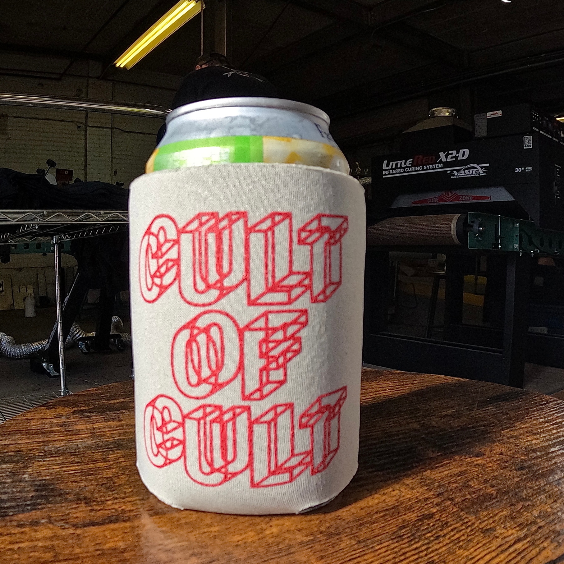 Cult of Cult Wire Frame Koozie