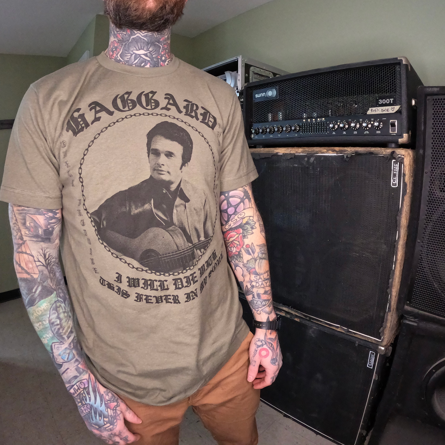 Camiseta Merle Haggard