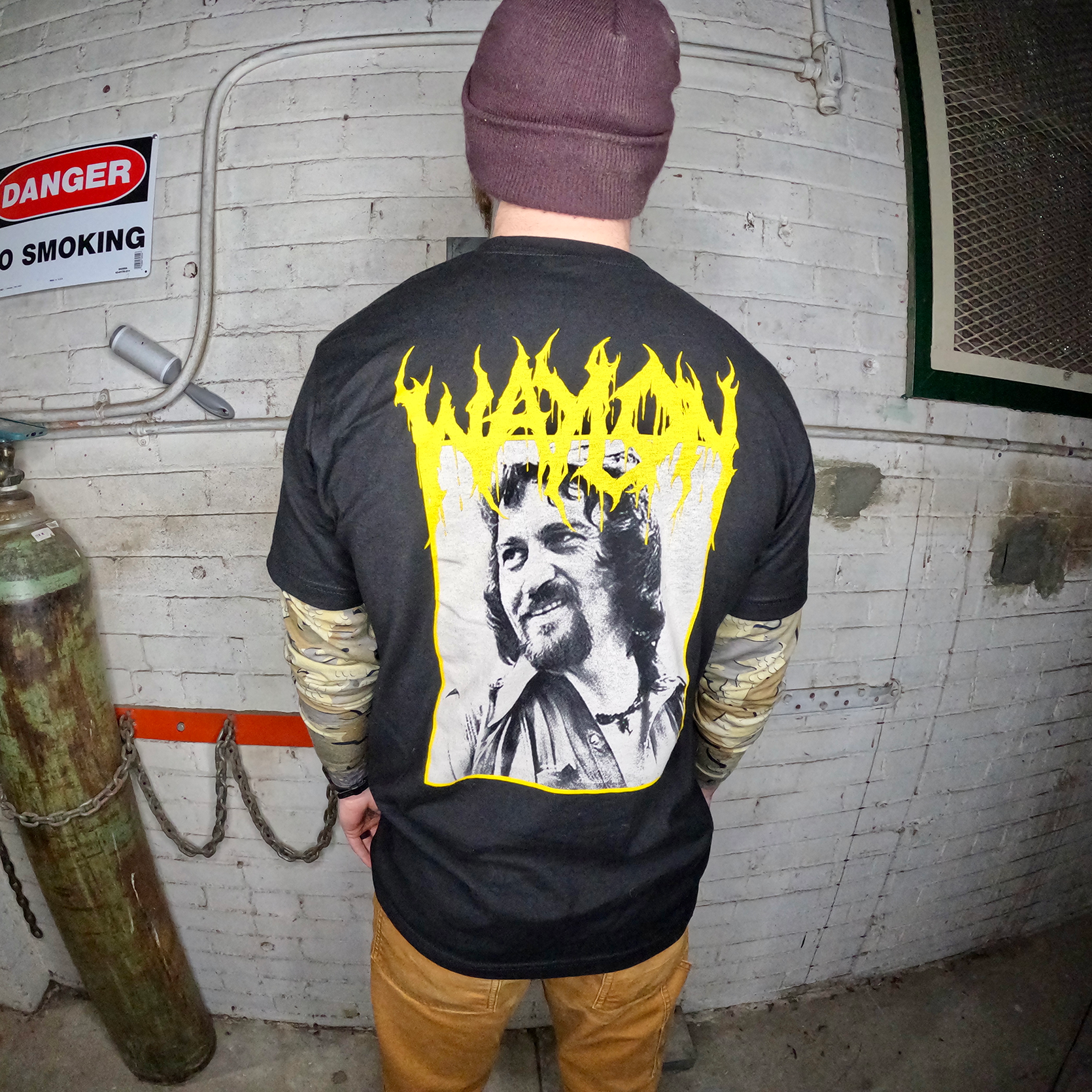 Waylon Death Metal SS Model Back